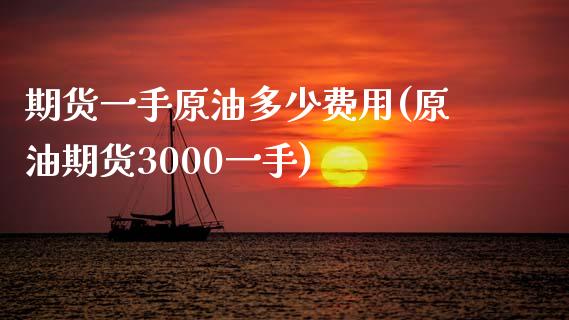 期货一手原油多少费用(原油期货3000一手) (https://www.njaxzs.com/) 期货直播间 第1张