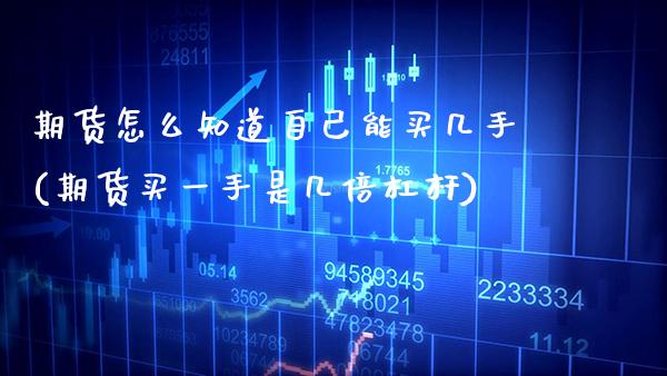 期货怎么知道自己能买几手(期货买一手是几倍杠杆) (https://www.njaxzs.com/) 黄金期货 第1张