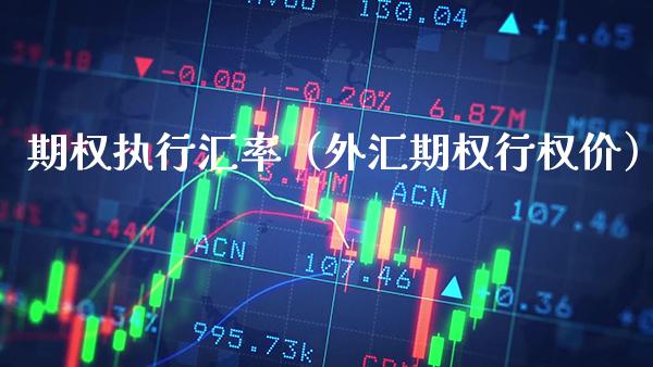 期权执行汇率（外汇期权行权价） (https://www.njaxzs.com/) 内盘期货 第1张