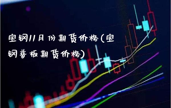 宝钢11月份期货价格(宝钢普板期货价格) (https://www.njaxzs.com/) 黄金期货 第1张