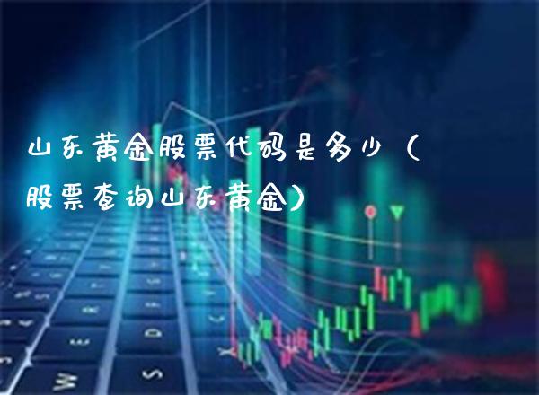 山东黄金股票代码是多少（股票查询山东黄金） (https://www.njaxzs.com/) 期货行情 第1张