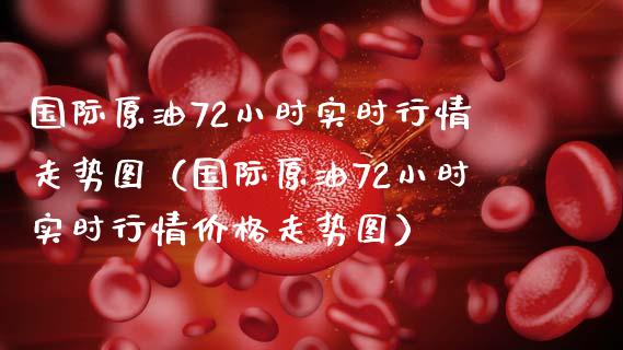 国际原油72小时实时行情走势图（国际原油72小时实时行情走势图） (https://www.njaxzs.com/) 期货直播间 第1张