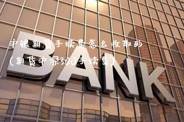 沪银期货手续费怎么收取的(期货沪深300手续费) (https://www.njaxzs.com/) 期货行情 第1张