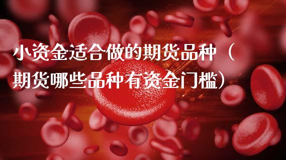 小资金适合做的期货品种（期货哪些品种有资金门槛） (https://www.njaxzs.com/) 期货直播间 第1张