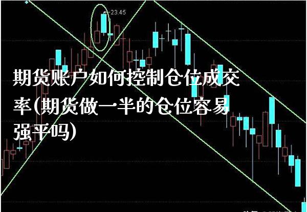 期货账户如何控制仓位成交率(期货做一半的仓位容易强平吗) (https://www.njaxzs.com/) 期货直播间 第1张