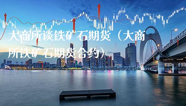 大商所谈铁矿石期货（大商所铁矿石期货合约） (https://www.njaxzs.com/) 内盘期货 第1张