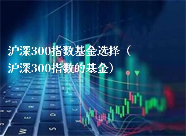 沪深300指数基金选择（沪深300指数的基金） (https://www.njaxzs.com/) 期货直播间 第1张