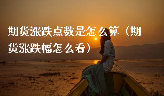 期货涨跌点数是怎么算（期货涨跌幅怎么看） (https://www.njaxzs.com/) 原油期货 第1张