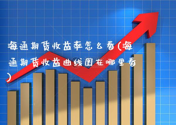 海通期货收益率怎么看(海通期货收益曲线图在哪里看) (https://www.njaxzs.com/) 内盘期货 第1张
