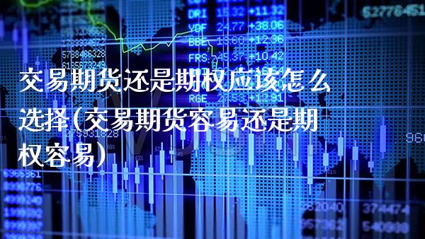 交易期货还是期权应该怎么选择(交易期货容易还是期权容易) (https://www.njaxzs.com/) 期货直播间 第1张