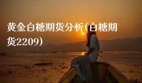黄金白糖期货分析(白糖期货2209) (https://www.njaxzs.com/) 期货开户 第1张