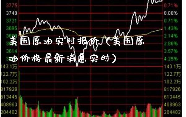 美国原油实时报价（美国原油最新消息实时） (https://www.njaxzs.com/) 期货直播间 第1张