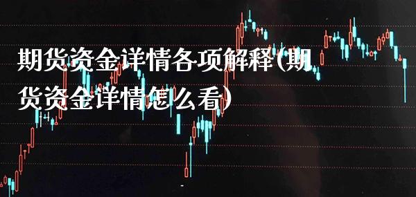 期货资金详情各项解释(期货资金详情怎么看) (https://www.njaxzs.com/) 期货直播间 第1张