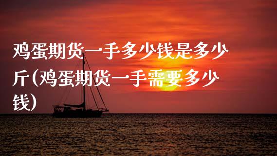 鸡蛋期货一手多少钱是多少斤(鸡蛋期货一手需要多少钱) (https://www.njaxzs.com/) 期货直播间 第1张