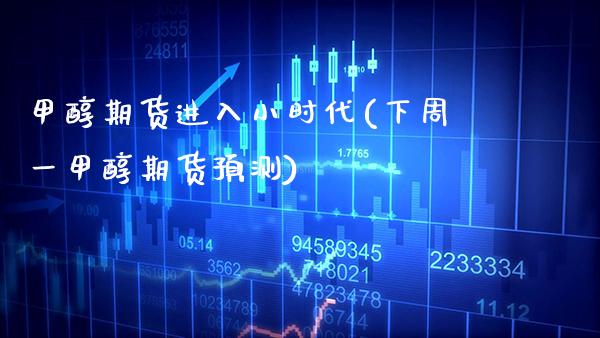 甲醇期货进入小时代(下周一甲醇期货预测) (https://www.njaxzs.com/) 期货开户 第1张