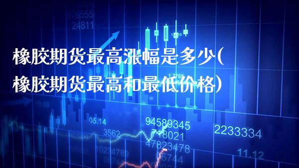 橡胶期货最高涨幅是多少(橡胶期货最高和最低价格) (https://www.njaxzs.com/) 期货直播间 第1张