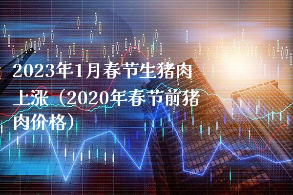 2023年1月春节生猪肉上涨（2020年春节前猪肉） (https://www.njaxzs.com/) 期货行情 第1张