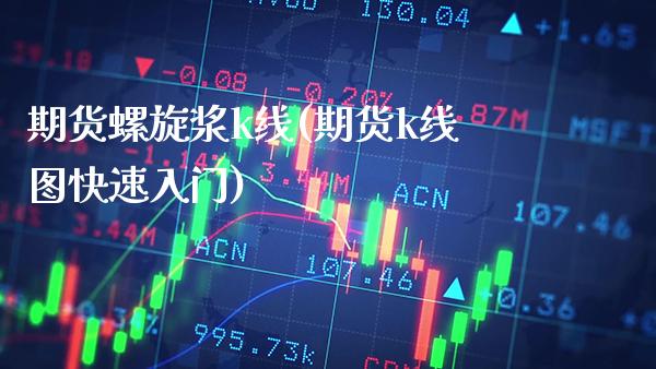 期货螺旋浆k线(期货k线图快速入门) (https://www.njaxzs.com/) 原油期货 第1张