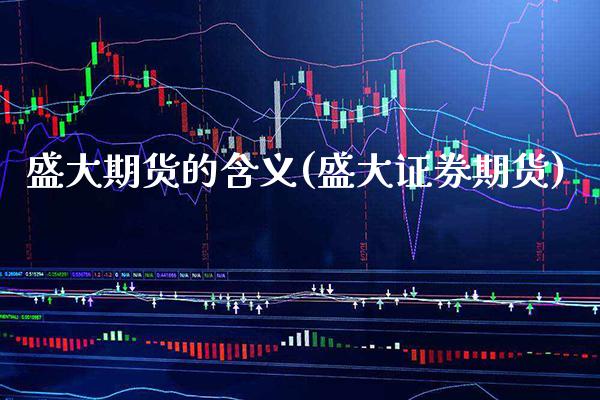 盛大期货的含义(盛大证券期货) (https://www.njaxzs.com/) 期货行情 第1张