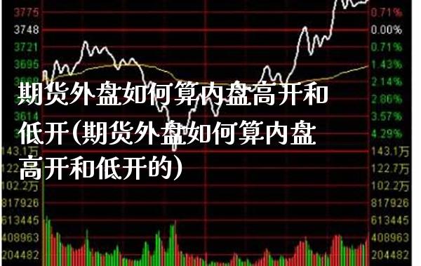 期货外盘如何算内盘高开和低开(期货外盘如何算内盘高开和低开的) (https://www.njaxzs.com/) 期货直播间 第1张