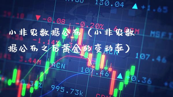 小非农数据公布（小非农数据公布之后黄金的变动率） (https://www.njaxzs.com/) 期货直播间 第1张