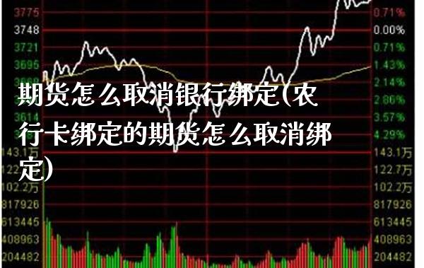 期货怎么取消银行绑定(农行卡绑定的期货怎么取消绑定) (https://www.njaxzs.com/) 原油期货 第1张