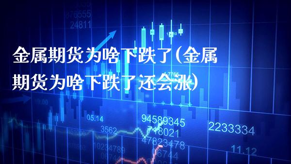 金属期货为啥下跌了(金属期货为啥下跌了还会涨) (https://www.njaxzs.com/) 内盘期货 第1张