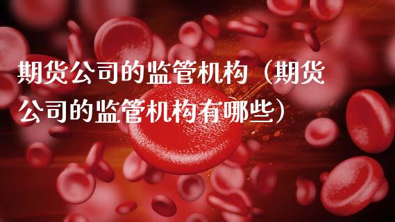 期货公司的监管机构（期货公司的监管机构有哪些） (https://www.njaxzs.com/) 期货直播间 第1张