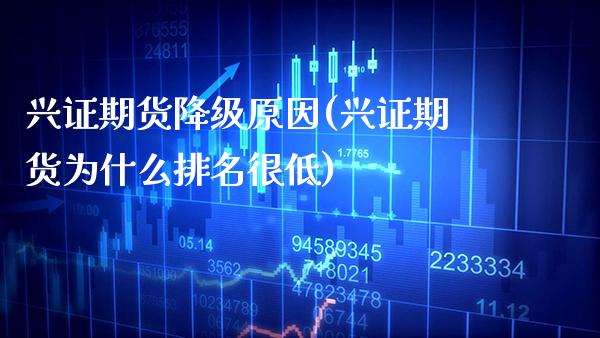 兴证期货降级原因(兴证期货为什么排名很低) (https://www.njaxzs.com/) 期货直播间 第1张