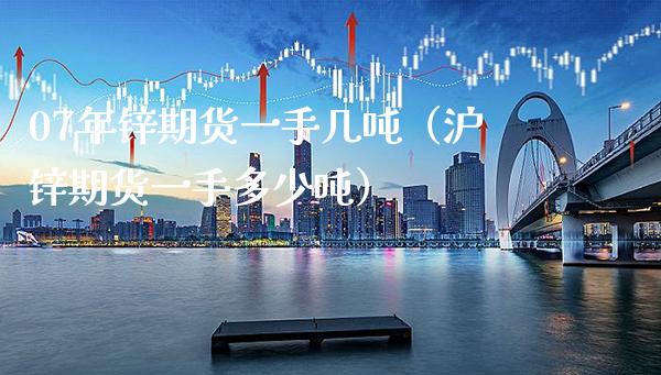 07年锌期货一手几（沪锌期货一手多少） (https://www.njaxzs.com/) 期货直播间 第1张
