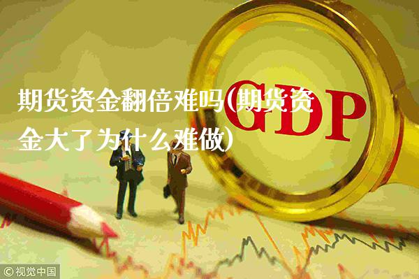 期货资金翻倍难吗(期货资金大了为什么难做) (https://www.njaxzs.com/) 期货投资 第1张