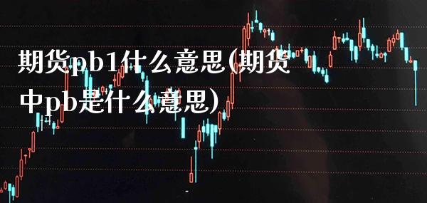 期货pb1什么意思(期货中pb是什么意思) (https://www.njaxzs.com/) 期货行情 第1张