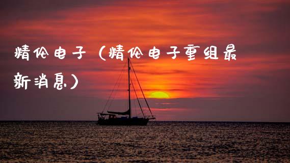 精伦电子（精伦电子重组最新消息） (https://www.njaxzs.com/) 期货直播间 第1张