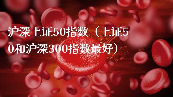沪深上证50指数（上证50和沪深300指数最好） (https://www.njaxzs.com/) 期货直播间 第1张
