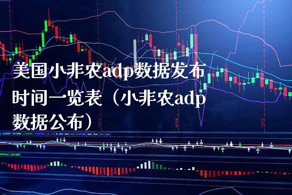 美国小非农adp数据发布时间一览表（小非农adp数据公布） (https://www.njaxzs.com/) 期货直播间 第1张