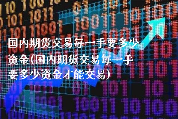 国内期货交易每一手要多少资金(国内期货交易每一手要多少资金才能交易) (https://www.njaxzs.com/) 黄金期货 第1张