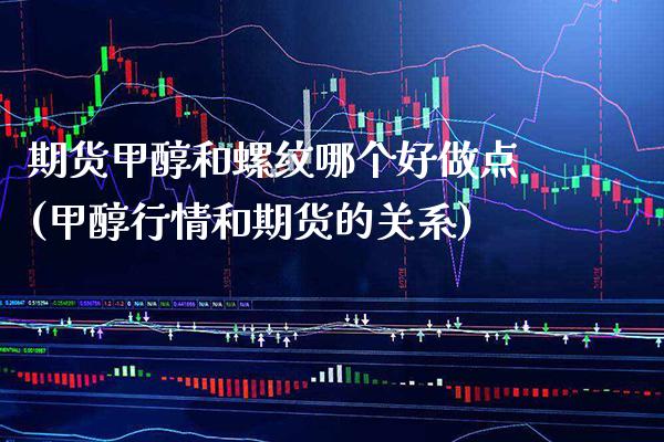 期货甲醇和螺纹哪个好做点(甲醇行情和期货的关系) (https://www.njaxzs.com/) 期货直播间 第1张