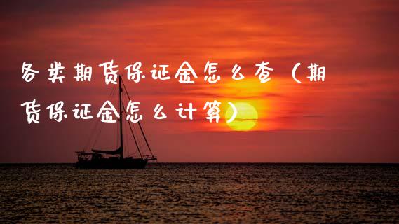 各类期货保证金怎么查（期货保证金怎么计算） (https://www.njaxzs.com/) 期货直播间 第1张