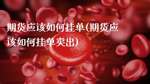 期货应该如何挂单(期货应该如何挂单卖出) (https://www.njaxzs.com/) 期货行情 第1张