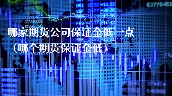 哪家期货公司保证金低一点（哪个期货保证金低） (https://www.njaxzs.com/) 原油期货 第1张