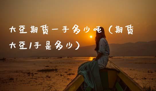 大豆期货一手多少（期货大豆1手是多少） (https://www.njaxzs.com/) 黄金期货 第1张