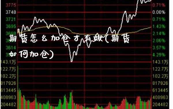 期货怎么加仓才有效(期货如何加仓) 黄金期货 第1张-爱新财经 期货怎么加仓才有效(期货如何加仓) (https://www.njaxzs.com/) 黄金期货 第1张