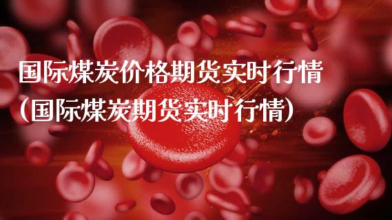 国际煤炭价格期货实时行情(国际煤炭期货实时行情) (https://www.njaxzs.com/) 原油期货 第1张