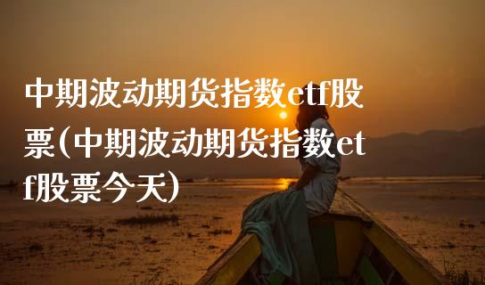 中期波动期货指数etf股票(中期波动期货指数etf股票今天) (https://www.njaxzs.com/) 内盘期货 第1张