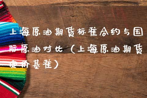 上海原油期货标准合约与国际原油对比（上海原油期货定价基准） (https://www.njaxzs.com/) 期货行情 第1张
