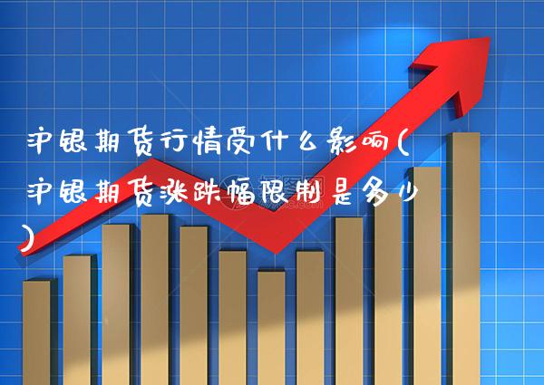 沪银期货行情受什么影响(沪银期货涨跌幅限制是多少) 原油期货 第1张-爱新财经 沪银期货行情受什么影响(沪银期货涨跌幅限制是多少) (https://www.njaxzs.com/) 原油期货 第1张