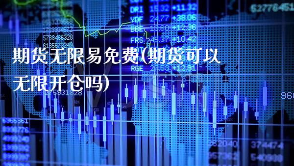 期货无限易免费(期货可以无限开仓吗) (https://www.njaxzs.com/) 期货行情 第1张