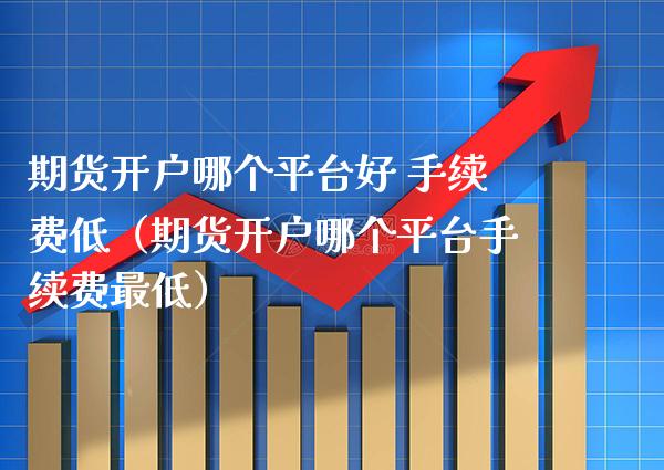期货开户哪个平台好 手续费低（期货开户哪个平台手续费最低） (https://www.njaxzs.com/) 内盘期货 第1张