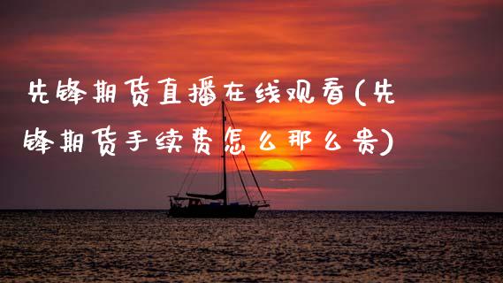 先锋期货直播在线观看(先锋期货手续费怎么那么贵) (https://www.njaxzs.com/) 原油期货 第1张