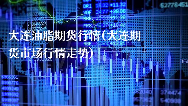 大连油脂期货行情(大连期货市场行情走势) (https://www.njaxzs.com/) 期货开户 第1张